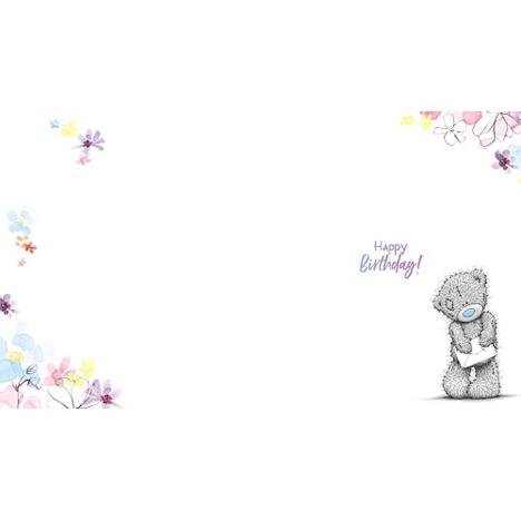 Sending Lots Of Love Me to You Bear Birthday Card Extra Image 1